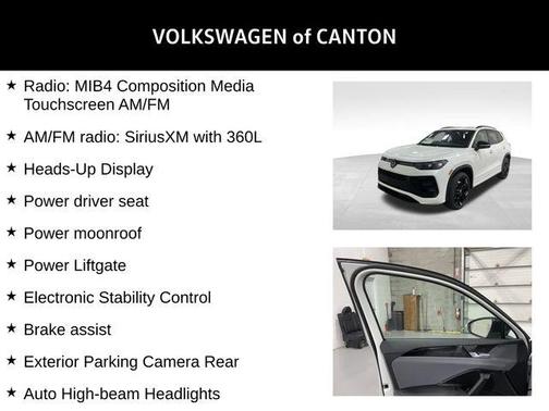 2025 Volkswagen Tiguan 2.0T SE R-Line Black