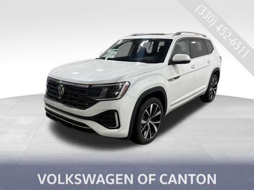 Opal White Pearl 2026 Volkswagen Atlas 2.0T SEL Premium R-Line