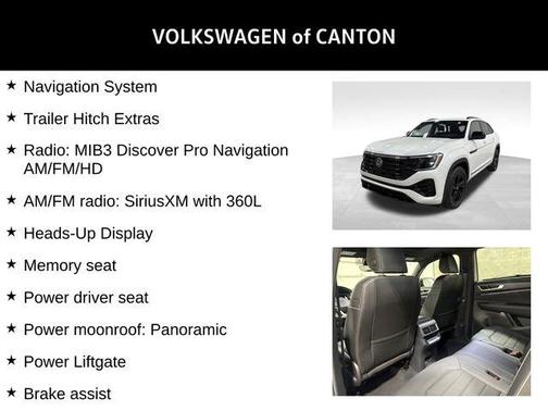 2026 Volkswagen Atlas Cross Sport 2.0T SEL R-Line Black