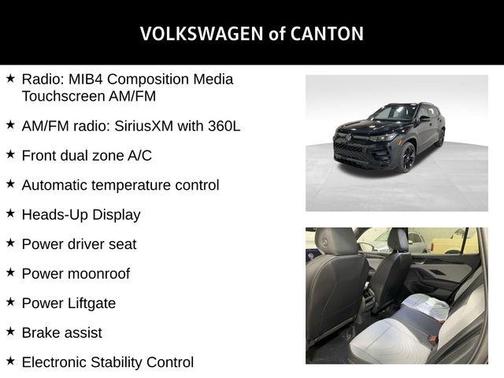 2025 Volkswagen Tiguan 2.0T SE R-Line Black