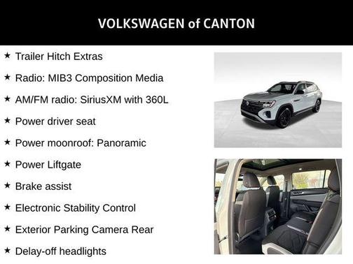 2025 Volkswagen Atlas 2.0T Peak Edition