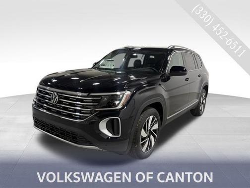 Deep Black Pearl Effect 2026 Volkswagen Atlas 2.0T SEL