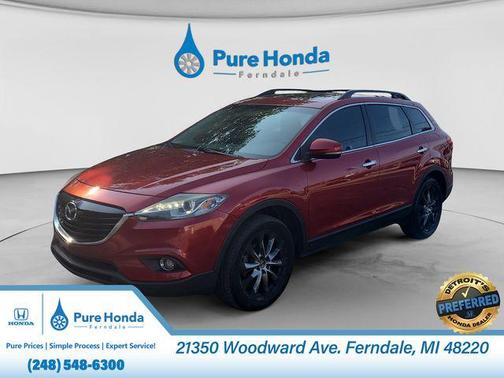 Zeal Red Mica 2015 Mazda CX-9 Grand Touring