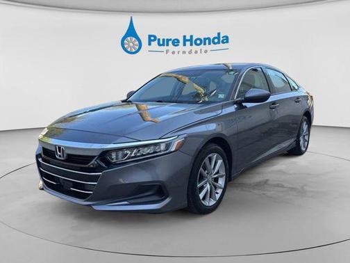 Modern Steel Metallic 2021 Honda Accord LX 1.5T