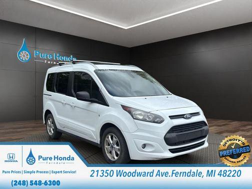 FROZEN WHITE METALLIC 2015 Ford Transit Connect XLT w/Rear Liftgate