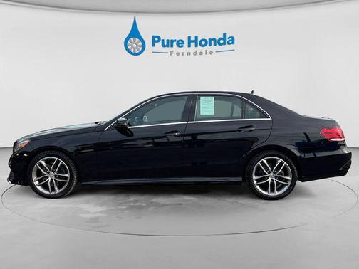 Black 2014 Mercedes-Benz E-Class 4MATIC