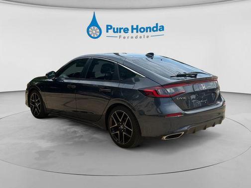 Gray 2022 Honda Civic Sport Touring