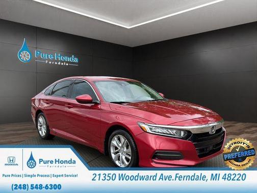 Radiant Red Metallic 2018 Honda Accord LX