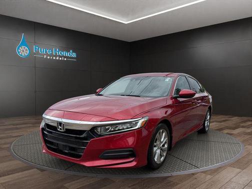 Radiant Red Metallic 2018 Honda Accord LX