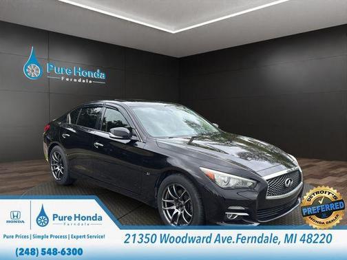 Malbec Black 2014 INFINITI Q50 Premium
