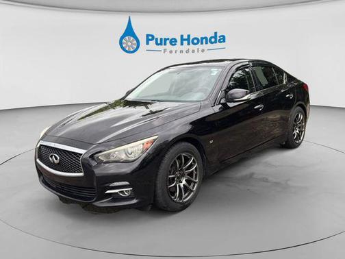 Malbec Black 2014 INFINITI Q50 Premium