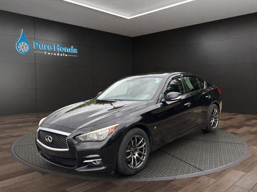 Malbec Black 2014 INFINITI Q50 Premium