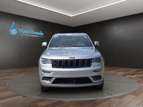 Billet Silver Metallic Clearcoat 2018 Jeep Grand Cherokee High Altitude