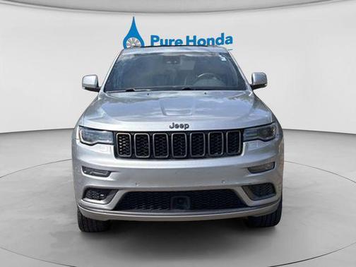 Billet Silver Metallic Clearcoat 2018 Jeep Grand Cherokee High Altitude