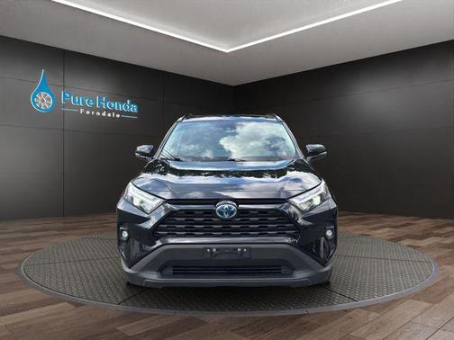 Midnight Black Metallic 2022 Toyota RAV4 Hybrid XLE Premium