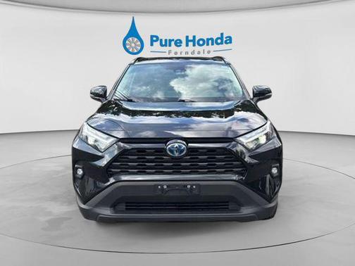 Midnight Black Metallic 2022 Toyota RAV4 Hybrid XLE Premium