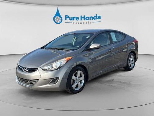 Harbor Gray Metallic 2013 Hyundai ELANTRA GLS