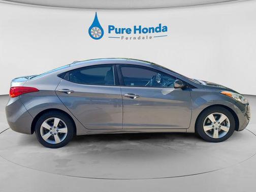 Harbor Gray Metallic 2013 Hyundai ELANTRA GLS