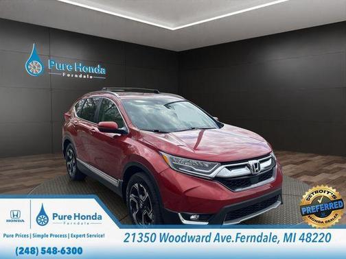 Red 2018 Honda CR-V Touring
