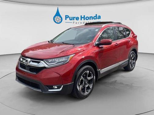 Red 2018 Honda CR-V Touring