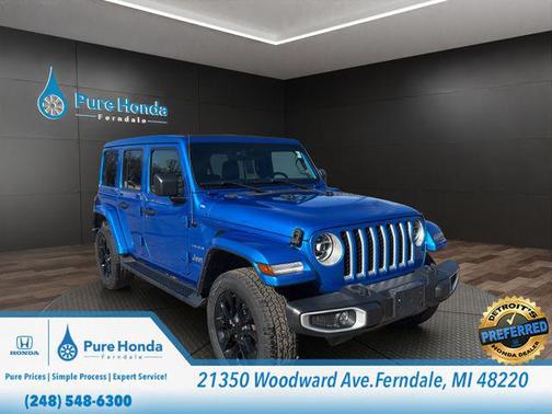 2021 Jeep Wrangler Unlimited 4xe Sahara