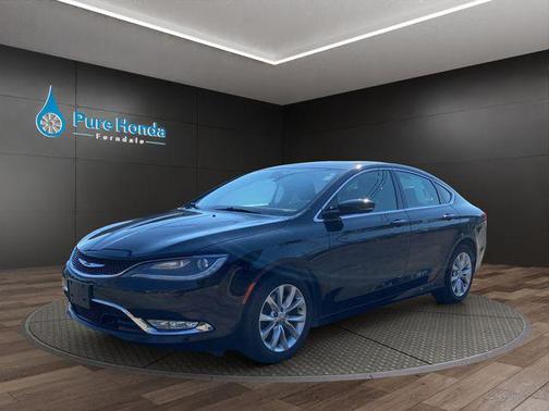 Black Clearcoat 2016 Chrysler 200 C