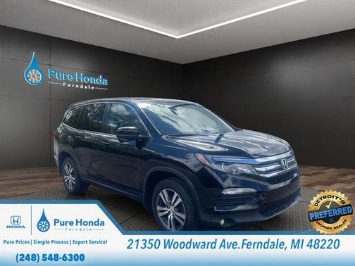 Crystal Black Pearl 2017 Honda Pilot EX-L