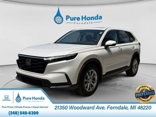 sparkle silver metallic 2023 Honda CR-V EX