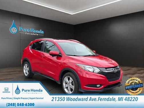 Milano Red 2016 Honda HR-V EX-L w/Navigation