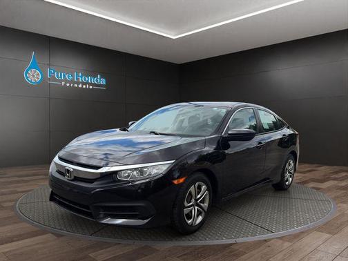 Crystal Black Pearl 2016 Honda Civic LX