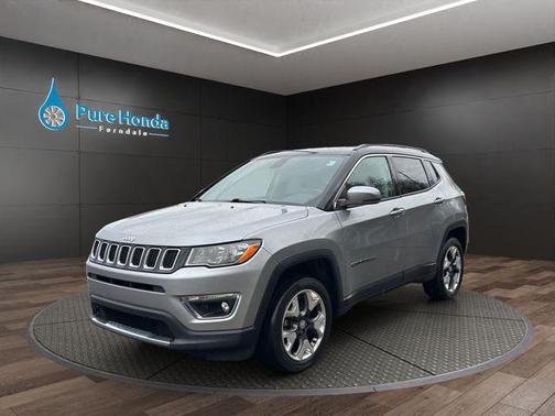 Billet Silver Metallic Clearcoat 2019 Jeep Compass Limited