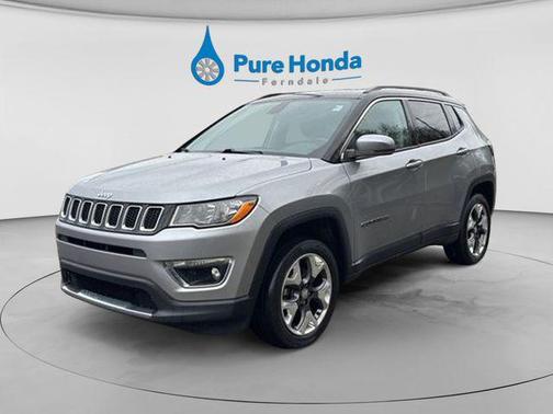 Billet Silver Metallic Clearcoat 2019 Jeep Compass Limited