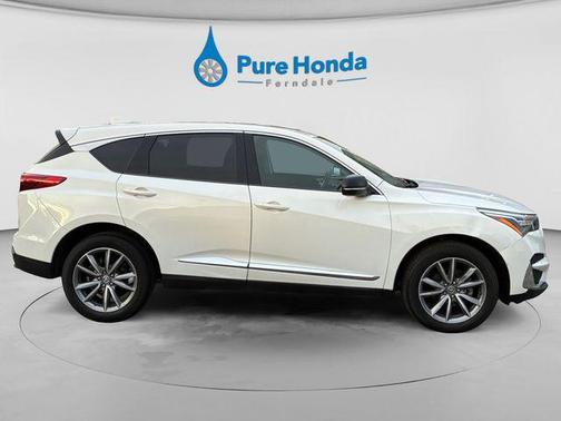 Platinum White Pearl 2020 Acura RDX Technology Package