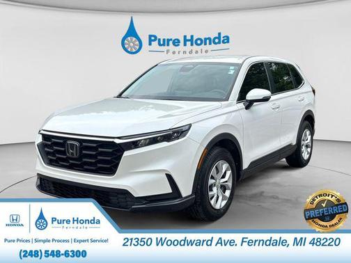 Platinum White Pearl 2023 Honda CR-V LX AWD