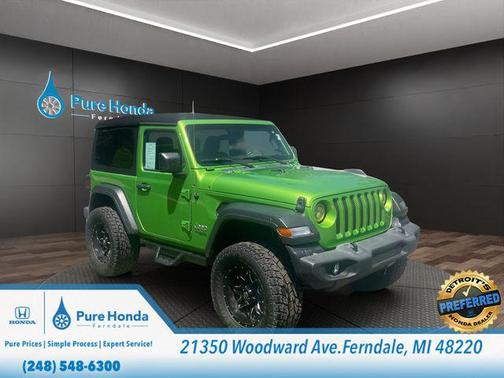 Mojito! Clearcoat 2018 Jeep Wrangler Sport S