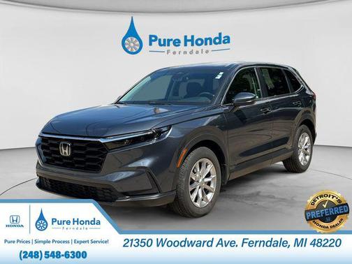 Meteorite Gray Metallic 2024 Honda CR-V EX AWD