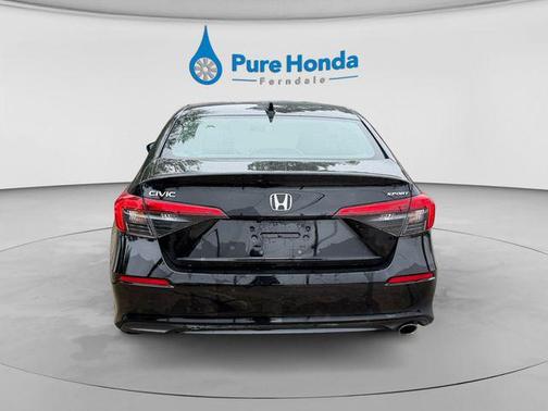 Crystal Black Pearl 2022 Honda Civic Sport