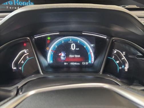 Modern Steel Metallic 2017 Honda Civic EX