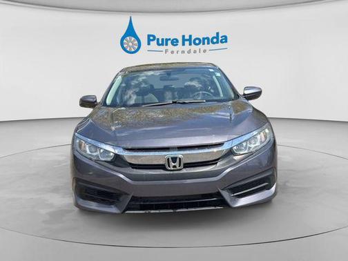 Modern Steel Metallic 2017 Honda Civic EX