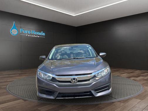 Modern Steel Metallic 2017 Honda Civic EX