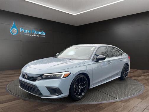 Sonic Gray Pearl 2024 Honda Civic Sport