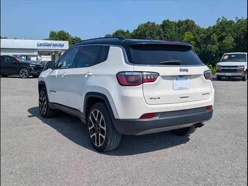 White Clearcoat 2019 Jeep Compass Limited