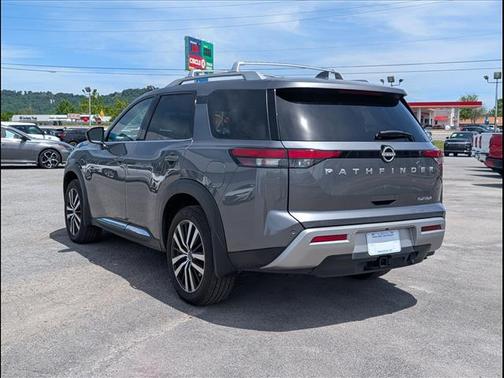 Brilliant Silver Metallic 2025 Nissan Pathfinder Platinum