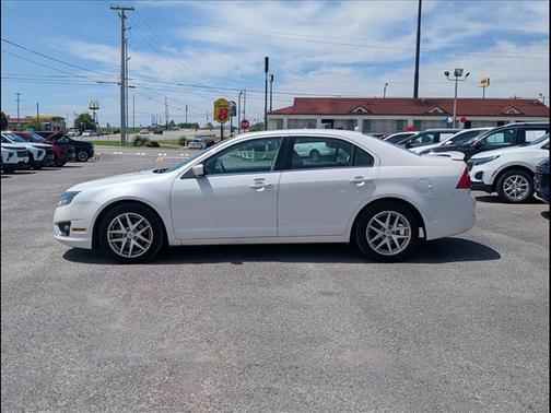 White Platinum Tri-Coat Metallic 2011 Ford Fusion SEL