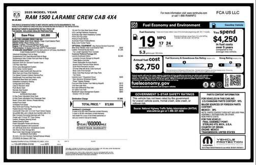 2025 RAM 1500 Laramie