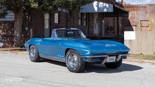 Blue 1966 Chevrolet Corvette Base