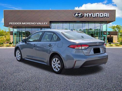 Celestite/Midnight Black Metallic 2024 Toyota Corolla LE