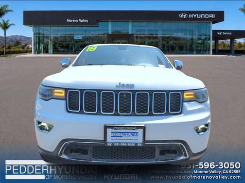Bright White Clearcoat 2019 Jeep Grand Cherokee Limited