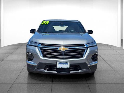 Sterling Gray Metallic 2023 Chevrolet Traverse LS