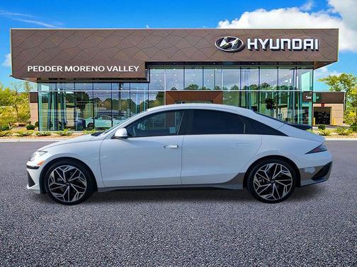 Serenity White 2024 Hyundai IONIQ 6 SEL